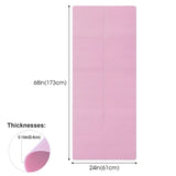 4MM Thick EVA Yoga Mats Anti-slip Sport Fitness Mat Blanket