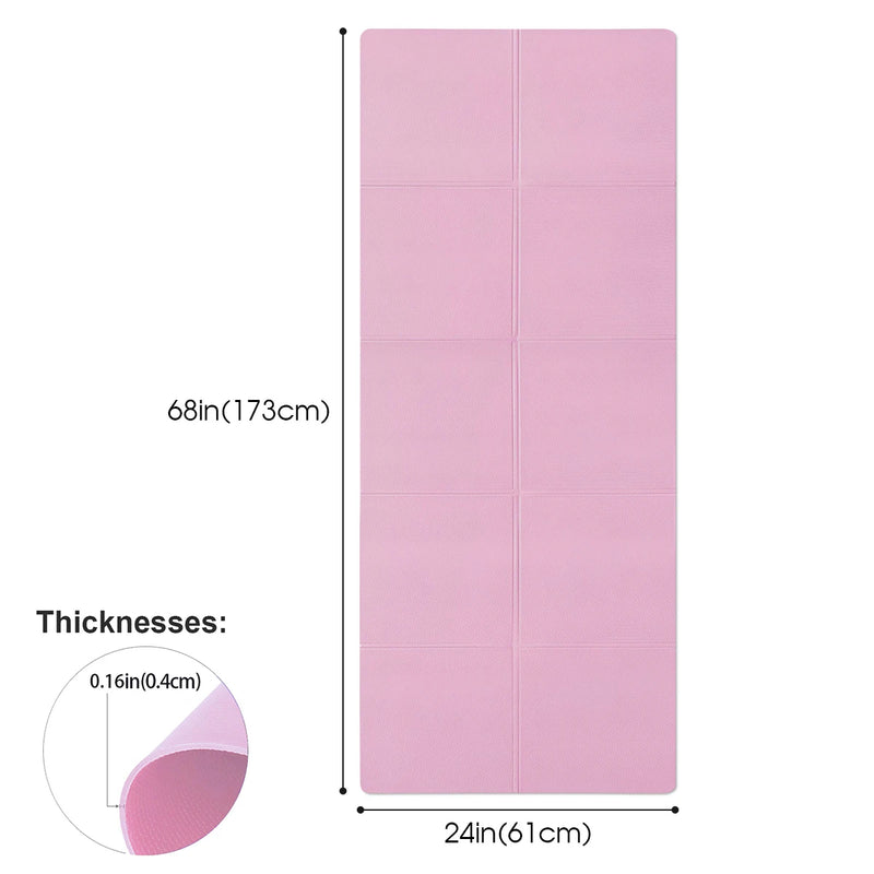 4MM Thick EVA Yoga Mats Anti-slip Sport Fitness Mat Blanket