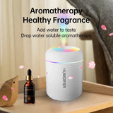 Mini Air Humidifier Usb Aromatherapy Diffuser 180ml Essential Oil Purifier Aromatherapy Spray Car Home Bedroom Led Quiet Desktop