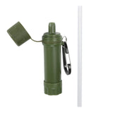 Outdoor Drinking Water Filtration Purifier Emergency Life Portable Survival Straw Water Filter Fishing Climbing Travel Camping